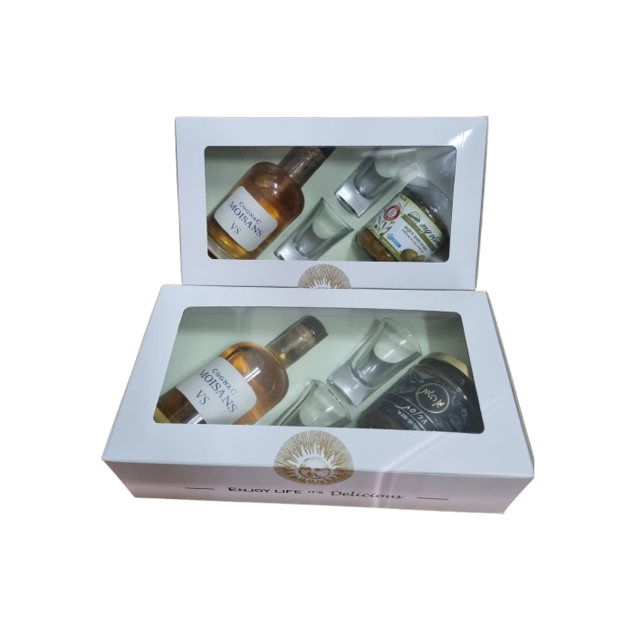 מארז קוניאק מוסאנס VS + כוסות