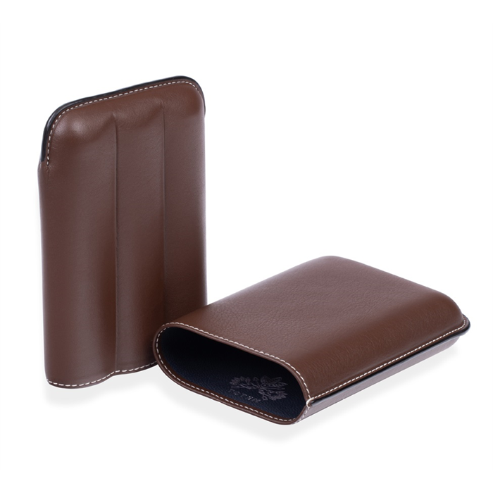 טוטם- נרתיק עור מהודר- 3 סיגרים