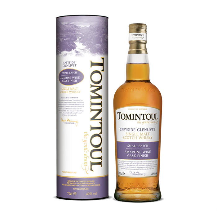 וויסקי טומינטול ספייסיד גלנליוונט בחבית פדר