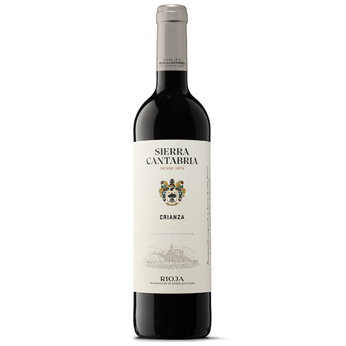 יין אדום יבש סיירה קאנטאברייה קריאנזה 