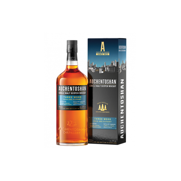 וויסקי אוכנטושן 3 סוגי עץ